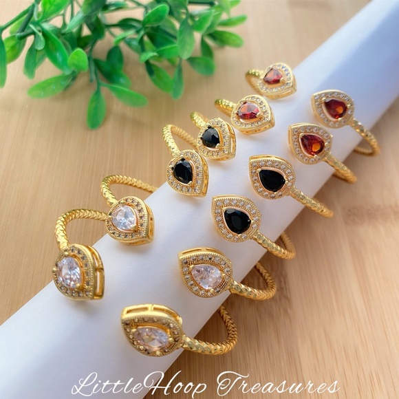 Baby Gold Bangle | kids gold adjustable bangle | gold bangle for girl toddler - Picture 1 of 6